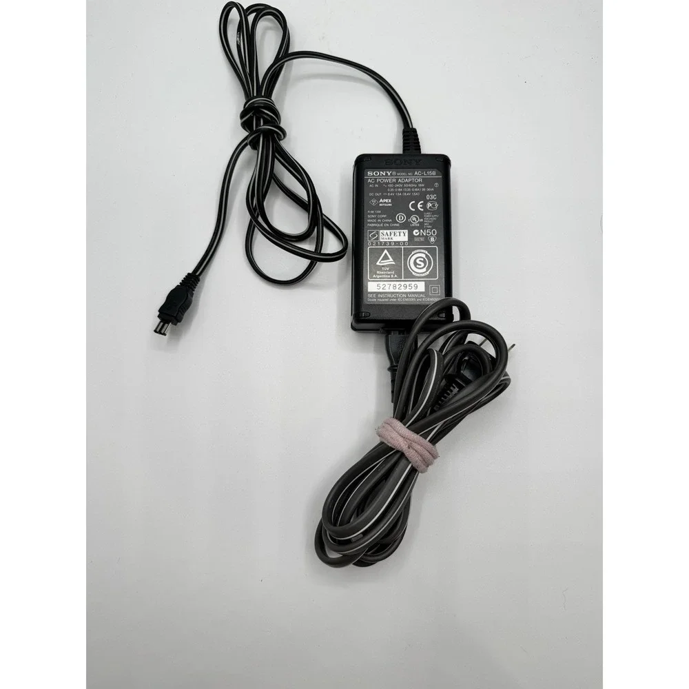 Sony‎ AC-L15A Handycam AC Adapter Power Supply Battery Charger - Genuine OEM